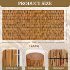 Reed Fencing Rolls, Patio Privacy Screen, Decorative Bamboo Fence Rolls - Image 2