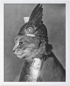 Poster Master Vintage Armored Cat by PosterMaster