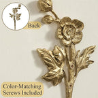 SOFFEE DESIGN 2pcs Metal Gold Coat Hooks - Image 5