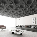 Art3dwallpanels Ceiling Tiles 12 Pack Drop Ceiling Tiles, 24 x 24 Inch High - Image 4