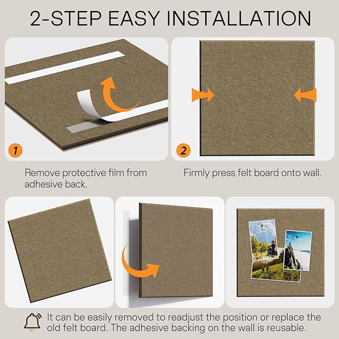 MaxGear Large Cork Board for Wall 36" x 24", Espresso Bulletin Board, 6 Pack - Image 4