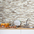 AULIGET 20 Sheets Peel and Stick Backsplash - Image 6