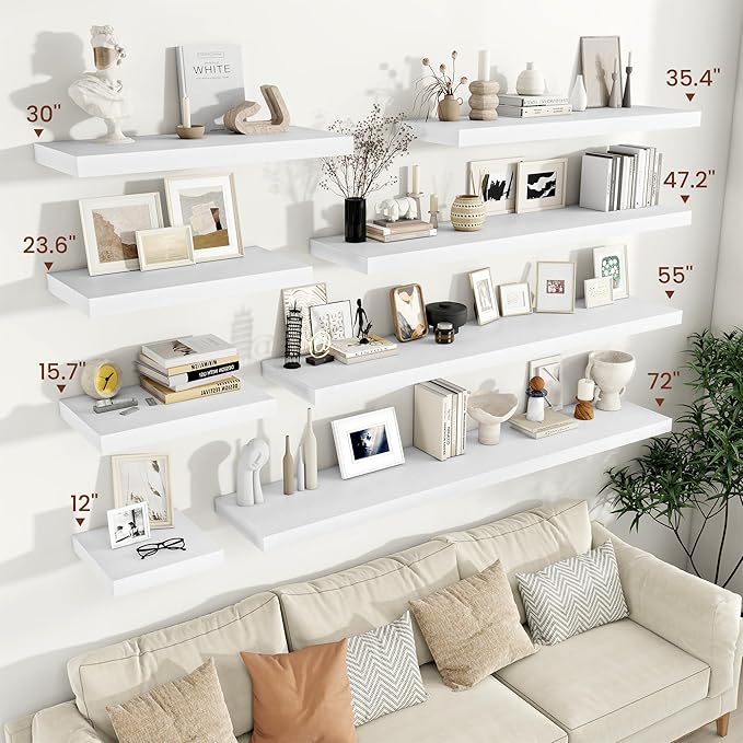 Vivelove 30x12 Inch Floating Shelves - Image 4