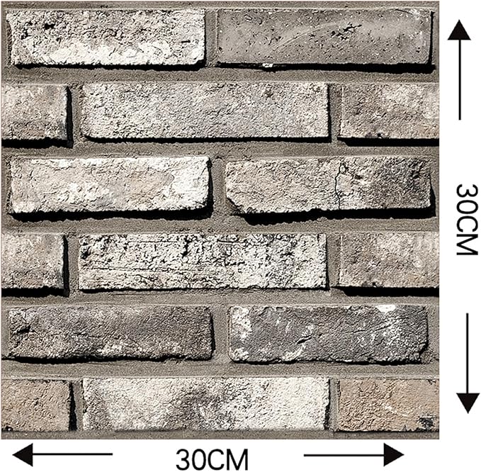 3D Wall Panels, Waterproof Self-Adhesive Artificial PVC Brick Wall Panels - Image 4