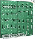 PegBoard, Heavy Duty Peg Board for Walls Home, Garage Tool Storage, Craft Room by Hogurity