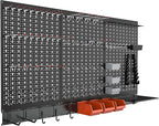 TORACK Metal Pegboard Wall Organizer System by TORACK