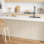 VEELIKE Coastal Oak Wood Slat Wall Panels Peel and Stick Wood Panels - Image 6