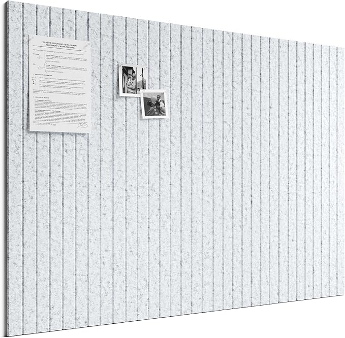 Bumusty Large Cork Board Alternative-48 x 36" Felt Bulletin Board Tiles by BUMUSTY