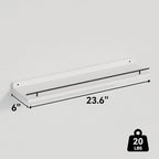 WOPITUES Floating Shelves 24 inch - Image 3
