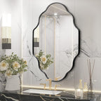 Scalloped Mirror for Bathroom - Image 5