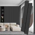 RITOLLO Wood Panels for Wall, 106.3" × 11" Wood Slat Acoustic Panels for Wall by Ritollo