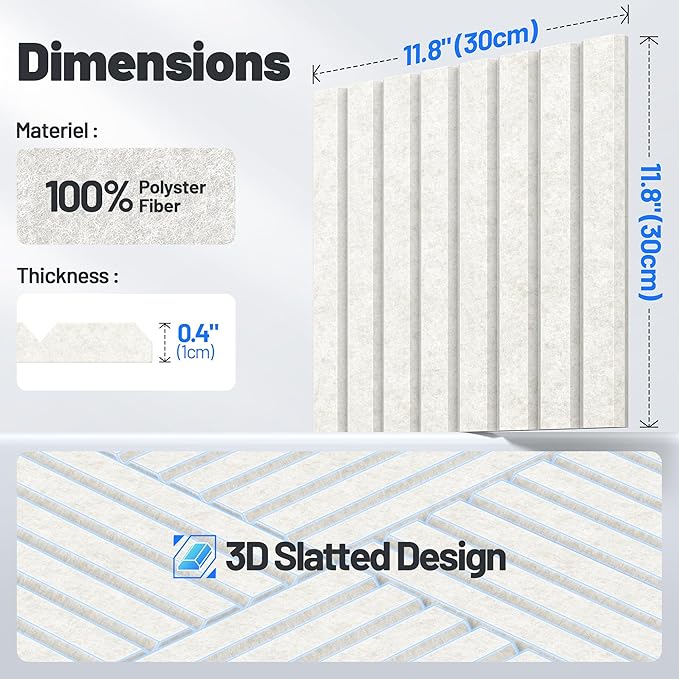 12 Pack Sound Proof Foam Panels - Image 7