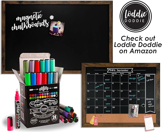 Loddie Doddie Magnetic Chalkboard Sign - Image 7