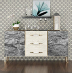Livelynine 15.8X197 Gray Marble Contact Paper Peel and Stick Countertops - Image 4