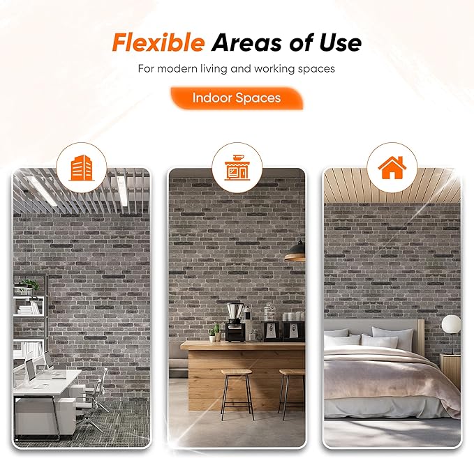 IZODEKOR 3D Wall Panels Brick Effect - Image 9