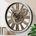The B-Style Large Wall Clock 36 inch Moving Gear Wall Clock Oversized Vintage by TheB-StyleTB