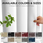Joydeco Blackout Patio Sliding Door Curtains 72 Inches Long, Grommet Privacy - Image 7