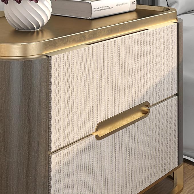 FunStick 24"x394" Grasscloth Peel and Stick Wallpaper Textured Removable Beige - Image 3