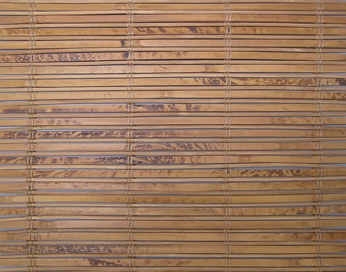 Cordless Woven Wood Roman Shades, 24W x 36H, Winthrop Camel, Sizes 20-72 Wide - Image 7