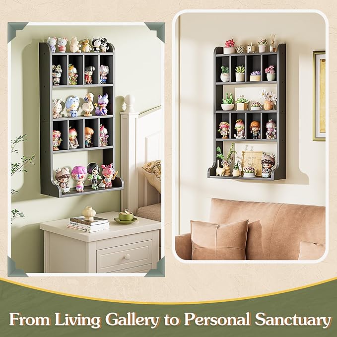 Keebofly Perfume Organizer Wall Mount & Large Cologne Display Case - Image 7