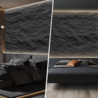 KASARO PU 3D Faux Stone Wall Panels, Cement Texture Accent - Image 6