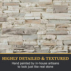AZ Faux High-Density Polyurethane Faux Stone Flush Inside Corner - Image 6