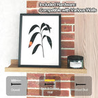 Floating Shelves for Wall Decor, Wall Mounted Wood Storage Shelf for Bedroom - Image 6