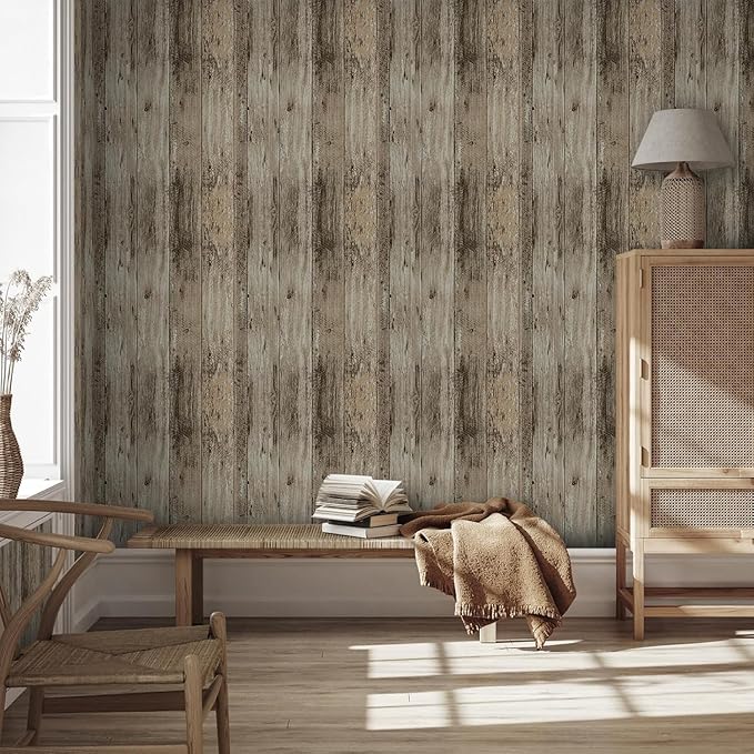 TANONE Wood Contact Paper Kitchen Peel and Stick Wallpaper, Self Adhesive - Image 6