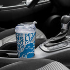 NFL Football 24oz Acrylic Tumbler with Hinged Lid, Officially Licensed Double Wall Tumbler for NFL Fans
