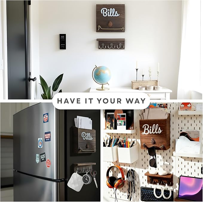 eBun Magnetic Bill Organizer for Wall - Image 3