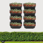 Vertical Wall Planter with 24 Pots, Hanging Garden Plant Flowerpot Holder - Image 6