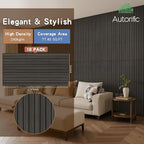 Wood Veneer Sound Panels, 10 Pack 47.2”x23.6” Wall Panels, Decorative Acoustic - Image 4