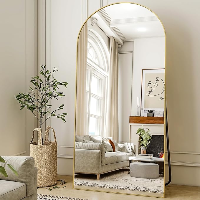 XRAMFY 78"x38" Arched Full Length Mirror - Image 7