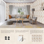 JBER Art Acoustic Panels, 48×32 Inches Acoustical Wall Panels, Sound Absorbing - Image 5