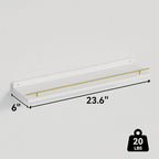 WOPITUES Floating Shelves 24 inch - Image 3