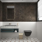 3yecao 16"×1181" Big Roll Large Size Thick Dark Brown Tan Grey Concrete - Image 6