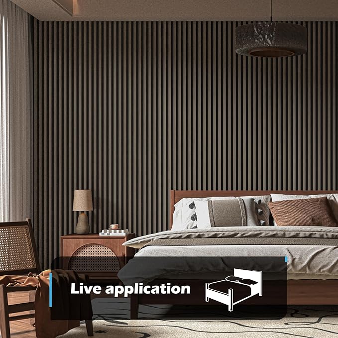 Art3d 2-Pack 48" x 24" Acoustic Wood Panels - Image 2
