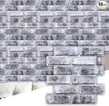 Commomy 3D Faux Brick Wall Panels Peel and Stick by CommomyDecor