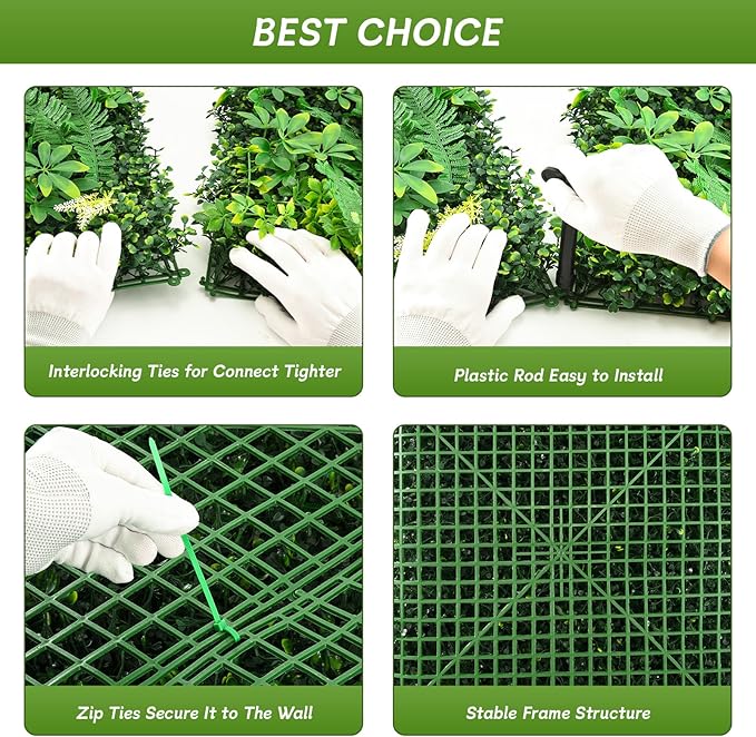 Artificial Grass Wall Panels 20x20 - Image 5