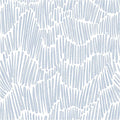 Theper Blue Wallpaper 17.3"×393" Modern Striped Peel and Stick Wallpaper Boho by Theper