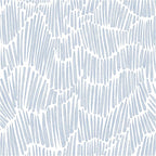 Theper Blue Wallpaper 17.3"×78.8" Modern Striped Peel and Stick Wallpaper Boho by Theper