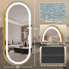 FENNIO 70" x 32" Large Luxury Wall Mounted Mirror - Image 5