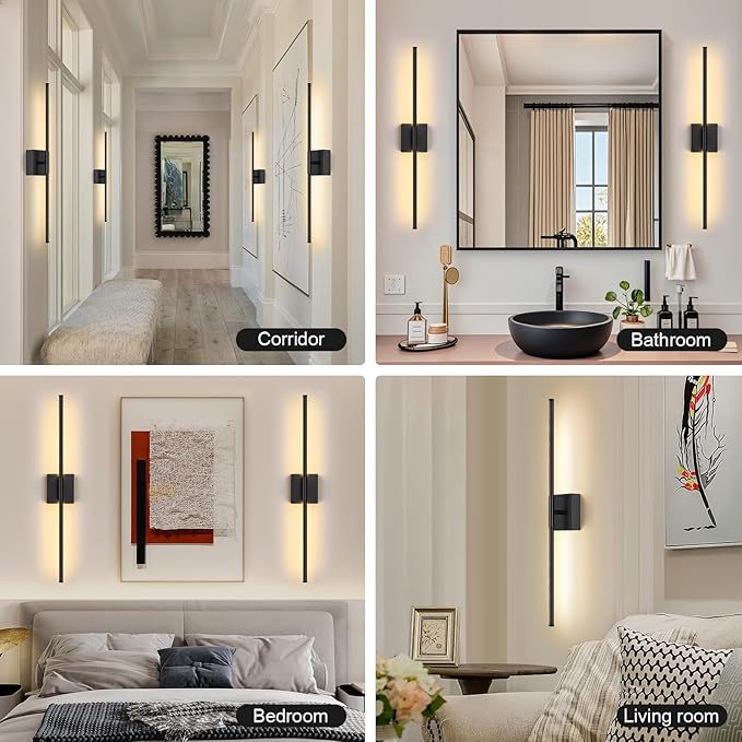 Battery Operated Wall Sconce Set of Two - Image 7