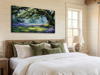 Ardemy Giant Tree Forest Canvas Wall Art 40"x20" Picture – Sunlit Landscape - Image 6