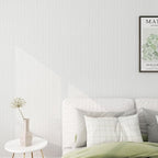 FunStick 16"x240" Modern Cream White Textured Wallpaper Peel and Stick - Image 6