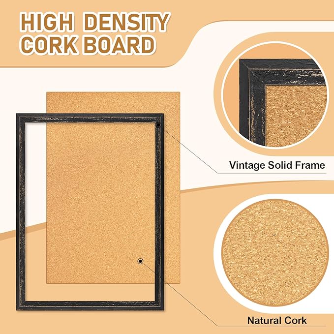 DOLLAR BOSS Cork Board for Office 30 X 20 Inches Cork Boards for Walls Bulletin - Image 3