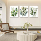 Bwodke Botanical Wall Art Plant Floral Watercolor Poster Canvas Prints Set of 3 - Image 6