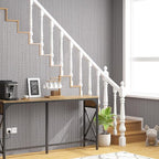 FUKU MON Grasscloth Fabric Wallpaper 24" X 394" Textured Mocha Gray Thick Linen - Image 5