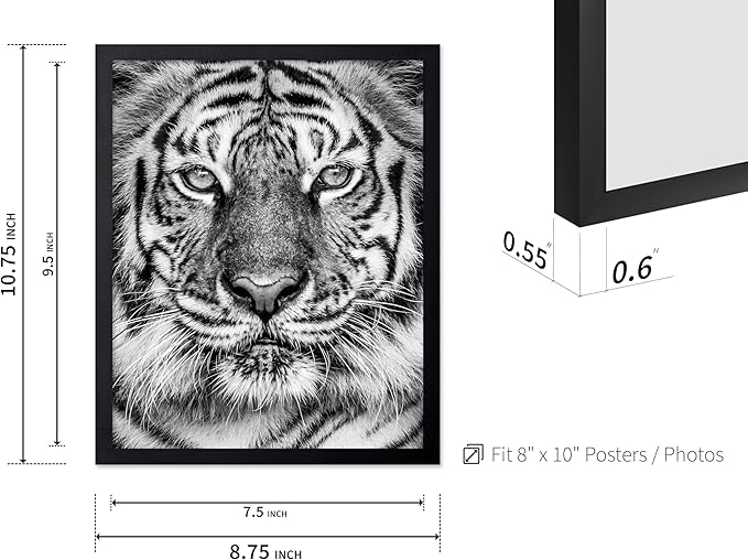 Poster Master Vintage Tiger Face Print - Image 3