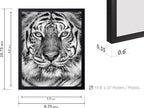 Poster Master Vintage Tiger Face Print - Image 3
